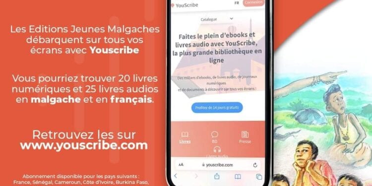 LITTÉRATURE – Les éditions jeunes malgaches se lancent sur Youscribe avec leurs livres numériques et audios