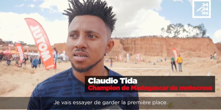 CLAUDIO TIDA, SIX FOIS CHAMPION DE MADAGASCAR DE MOTOCROSS – “La moto est comme la drogue, une fois tombé dedans, difficile d’en sortir”