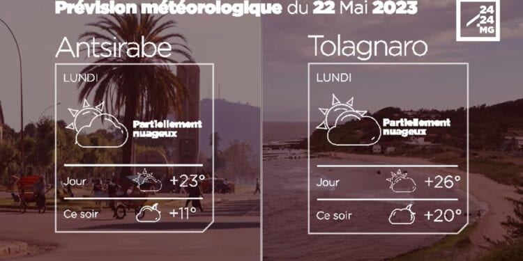 METEO du 22 mai 2023