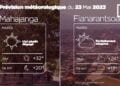 METEO du 23 mai 2023