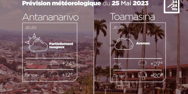METEO du 25 Mai 2023