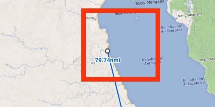 INCIDENT MARITIME – Huit individus bloqués en mer sur une pirogue au large de Sainte Marie
