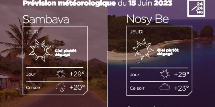 METEO du 15 juin 2023