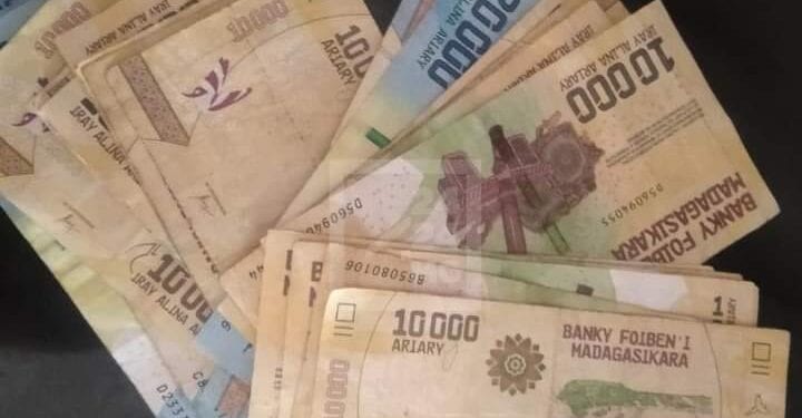 MONNAIE – Dépréciation nominale de 15% de l’ariary sur les trois dernières années, avec le premier trimestre 2023 pour référence