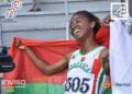 ATHLETISME – Florentine Razanamandroso se pare de l&rsquo;or et bat le record de Madagascar du saut en longueur