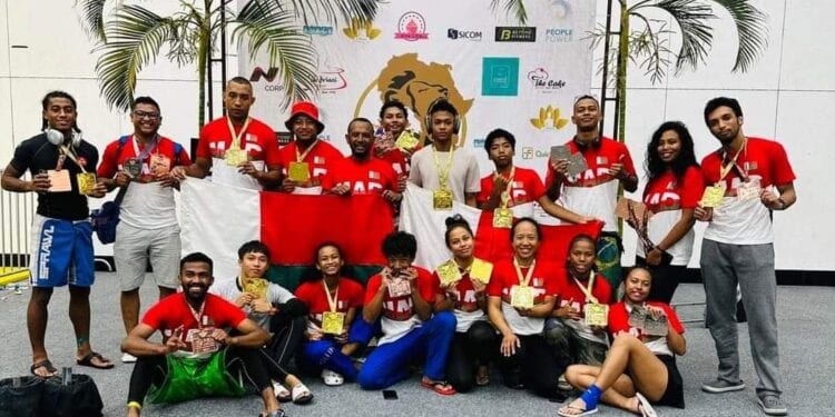 JIU-JITSU – Madagascar rafle 28 médailles à l&rsquo;Open Africa 2023