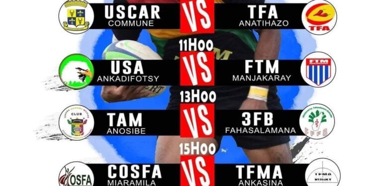 SPORTS – L’USA retrouve le FTM pour l’affiche des quarts de finale de la Coupe de Madagascar de rugby