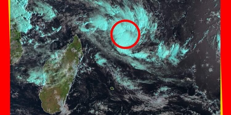 MÉTÉO – Un système dépressionnaire en formation au Nord Est d’Antalaha
