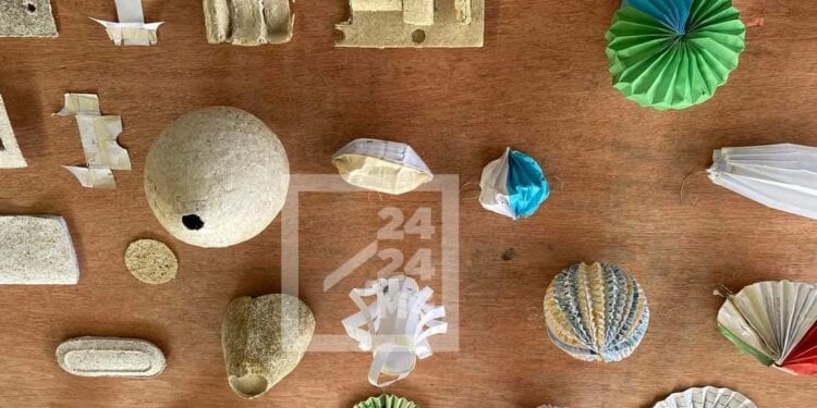 DESIGN – Du papier fabriqué à partir d’algues invasives et ses dérivés