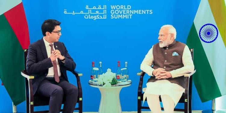 Andry Rajoelina accepte l’invitation du Premier ministre indien Narendra Modi