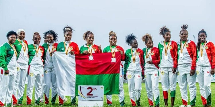 RUGBY – Médaille d’argent pour les Ladies Makis à sept aux Jeux africains