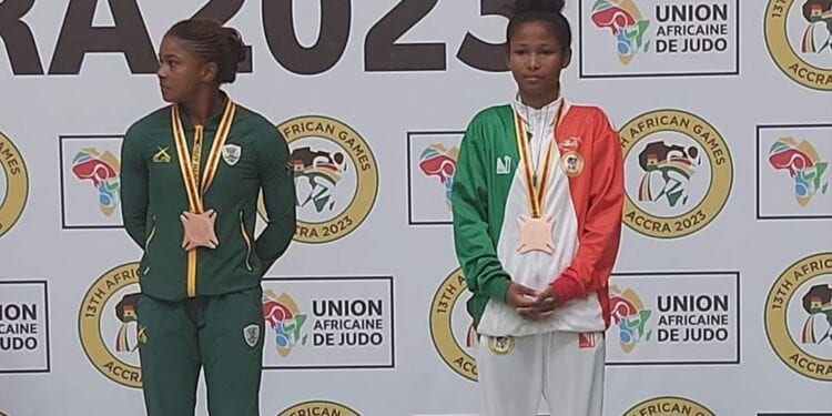JEUX AFRICAINS – Natacha Razafindrakalo Ralevazaha remporte la première médaille malgache en judo