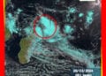 METEO – La zone perturbée située à l’Est d’Antsiranana sous surveillance de Météo Madagascar