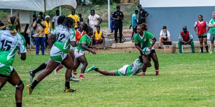 JEUX AFRICAINS – Les Ladies Makis terrassent les Aigles nigérianes pour leur entrée en lice en rugby à sept à Accra