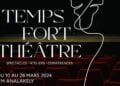 Plus de 10 représentations théâtrales du 10 au 28 mars, avec Temps Fort Théâtre
