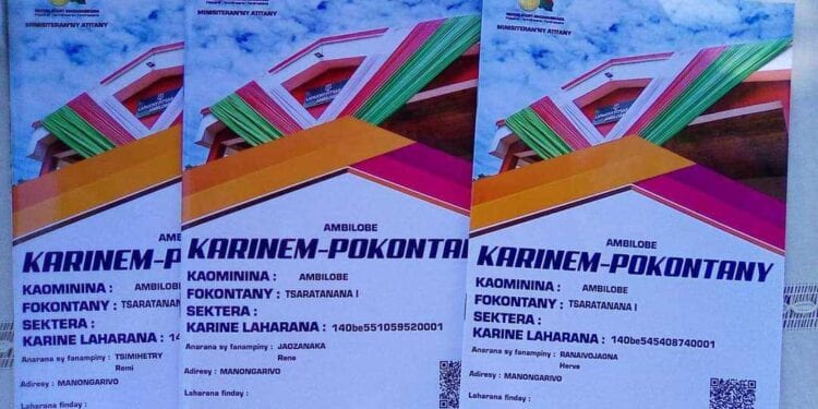 DIGITALISATION – Plus de 800 000 carnets de fokontany dotés de QR code déjà distribués à Madagascar