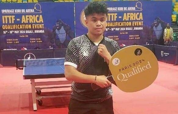 TENNIS DE TABLE – Fabio Rakotoarimanana se qualifie pour les Jeux Olympiques 2024
