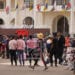 Le parvis de l’Hôtel de Ville se dote d’une plaque géante avec l’inscription Antananarivo et un coeur rouge
