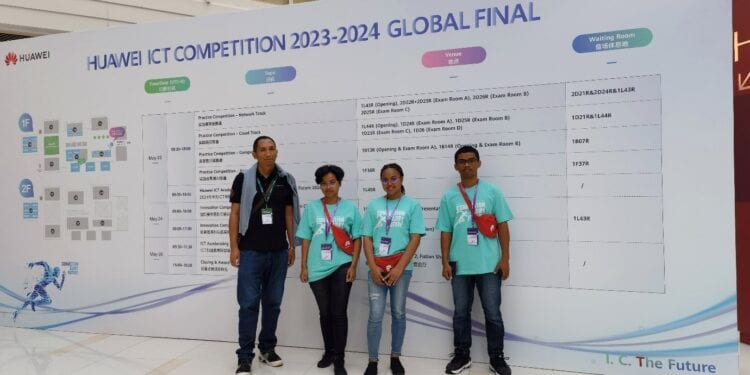 CONCOURS – Madagascar représenté par trois étudiants à la finale Internationale de la Huawei ICT Competition 2024.