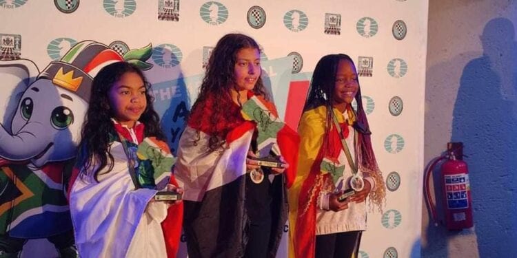Nivo Hasina Tsinjoviniavo décroche le titre de vice-championne d’Afrique de jeux d’échecs U10 fille 2024