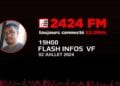 Flash infos de 16h | 2 Juillet 2024