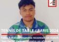 JEUX OLYMPIQUES – Fabio Rakotoarimanana reconnaît un match “pas facile” devant le numéro un africain
