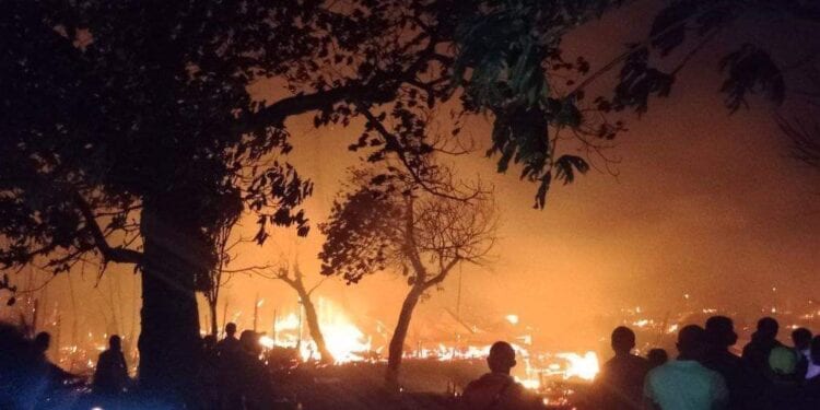 INCENDIE – 50 maisons réduites en cendre à Farafangana