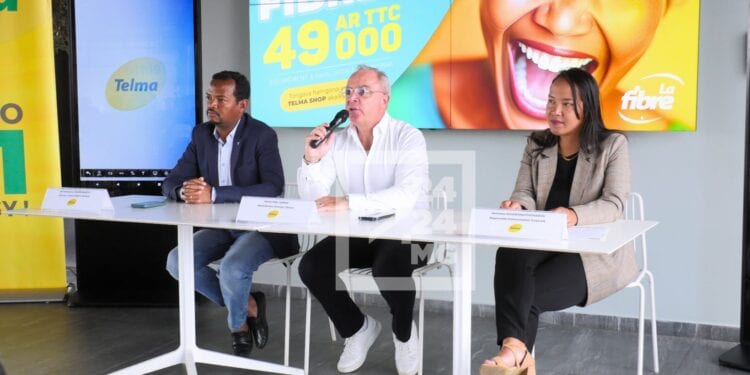 TELECOMMUNICATIONS – Telma officialise son offre fibre optique à moins de 10 euros