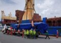 INFRASTRUCTURES – Les blocs moteurs de 70 tonnes de la centrale thermique d’Ambohimanambola acheminés par porte-char après le renforcement de 11 ponts sur la RN2