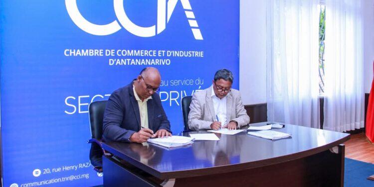 Gil Razafintsalama prend officiellement son poste de président de la Chambre de commerce et d’industrie d’Antananarivo