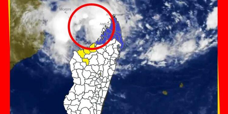 METEO – Dikeledi ressort en mer par les côtes d&rsquo;Ambilobe vers 23h15