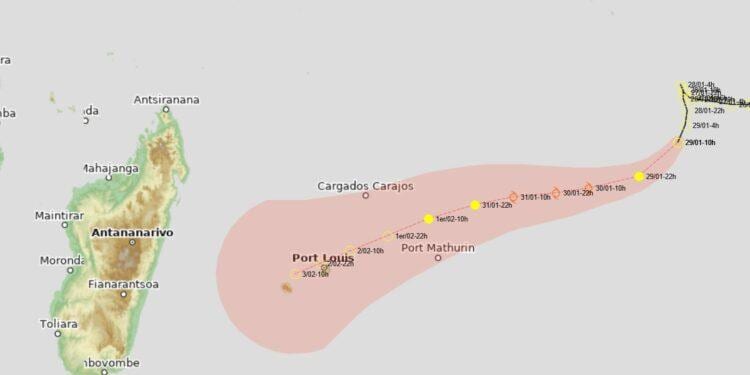 METEO – Une autre tempête tropicale en cours de formation à moins de 3 000 km des côtes Nord Est de Madagascar
