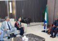 COMMISSION DE L’UA – La tournée diplomatique de Madagascar pour défendre la candidature de Richard Randriamandranto se poursuit en Sierra Leone