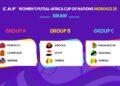 FOOTBALL – Madagascar dans le groupe de la Tanzanie et le Sénégal à la CAN féminine de futsal