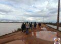 MONTEE DES EAUX – Le BNGRC mobilise deux motopompes pour prévenir l’inondation du site de Samcrete à Ambodifasina