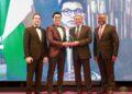 Andry Rajoelina dédie son trophée du meilleur leader politique africain de l’African Leadership Magazine à la fierté de la population malgache