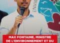 MAX FONTAINE, MINISTRE DE L’ENVIRONNEMENT ET DU DEVELOPPEMENT DURABLE – “Nous jetons trop de déchets dans le Lac Mandroseza qui nous fournit l’eau que nous buvons”