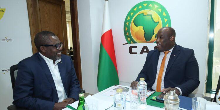 SPORTS – Marson Abdullah Moustapha en visite au siège de la Confédération africaine de football