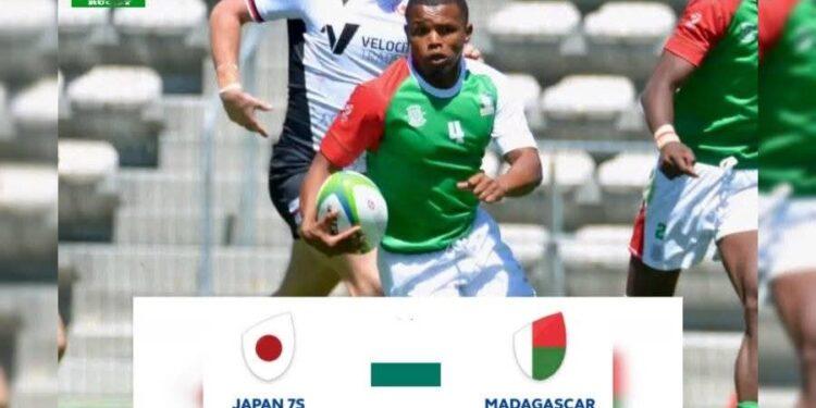 WORLD RUGBY SEVENS CHALLENGER SERIES – Madagascar remporte sa demi-finale de la cinquième place face au Japon 