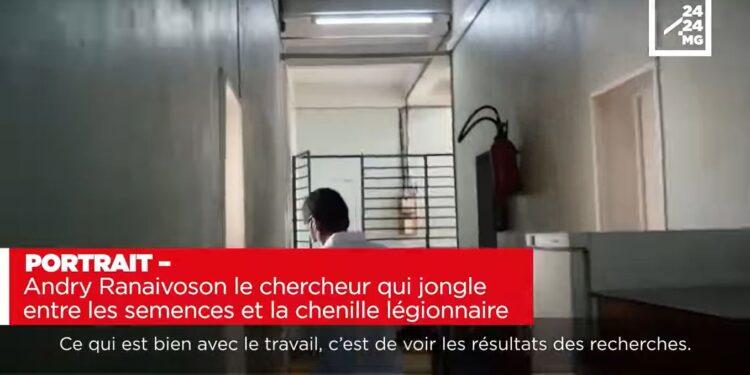 PORTRAIT – Andry Ranaivoson le chercheur qui jongle entre les semences et la chenille légionnaire