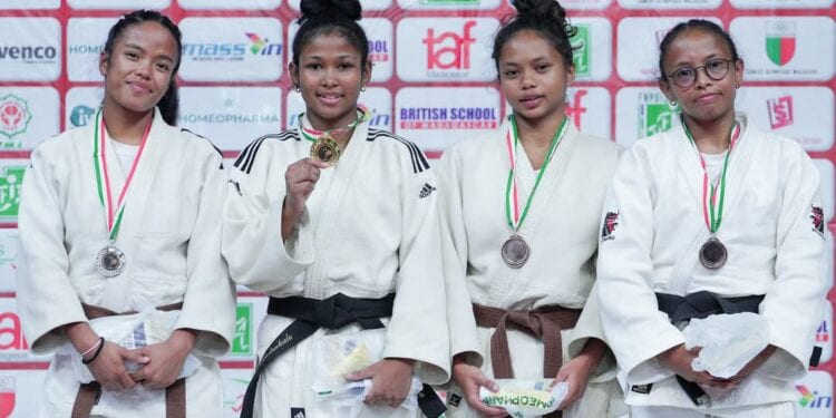 JUDO – Natacha Razafindrakalo maintient son titre de la catégorie des -48 kg au championnat de Madagascar