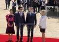 VISITE D&rsquo;ETAT – Le couple Macron accueilli au Palais d&rsquo;Etat d&rsquo;Iavoloha par le couple Rajoelina