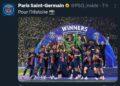 FOOTBALL – Le Paris Saint-Germain remporte la Ligue des champions pour la première fois de son histoire