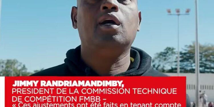 JIMMY RANDRIAMANDIMBY, PRESIDENT DE LA COMMISSION TECHNIQUE DE COMPÉTITION FMBB – « Ces ajustements ont été faits en tenant compte des retours des clubs »