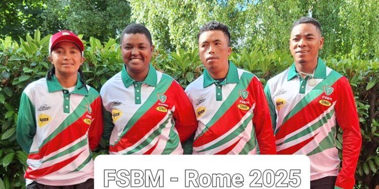 SPORTS BOULES – Lova Rakotoarisoa et Fanantenana « Fana » Ravomanana sacrés champions du monde de pétanque en doublette mixte