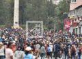 MANIFESTATIONS – Longue marche pour les habitants de la RN1 vers le Centre-ville pour rejoindre le mouvement de la GenZ