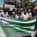 Les revendications se font plus pressantes sur le terrain. Les manifestants sont de plus en plus nombreux.