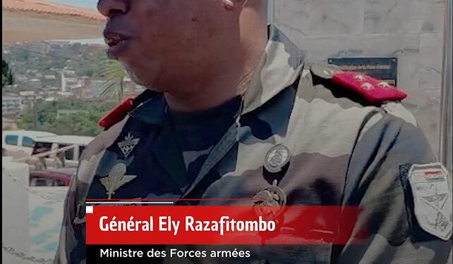 Le ministre des Forces armées, le général Ely Razafitombo, prend officiellement ses fonctions.