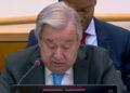 ORGANISATION MONDIALE – L’ONU confrontée à un risque de “faillite”, interpelle son secrétaire général Antonio Guterres