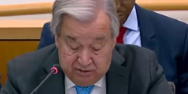 ORGANISATION MONDIALE – L’ONU confrontée à un risque de “faillite”, interpelle son secrétaire général Antonio Guterres